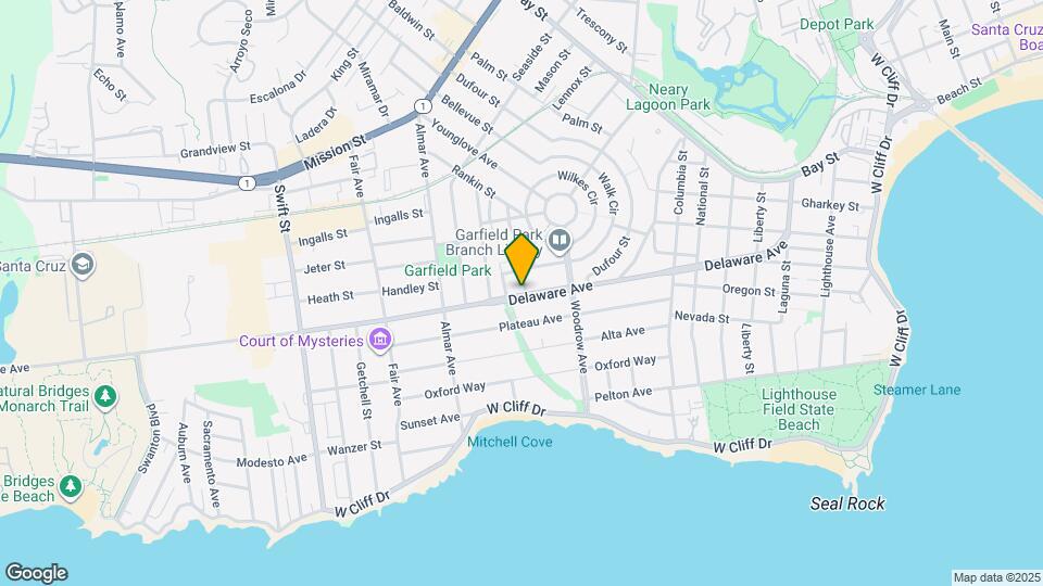 1302 Delaware Ave Map and Location Details