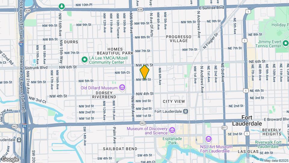 730b NW 5th St Map and Location Details
