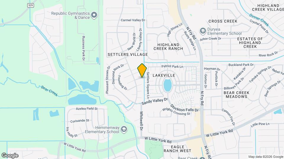 21007 Terrace View Dr Map and Location Details