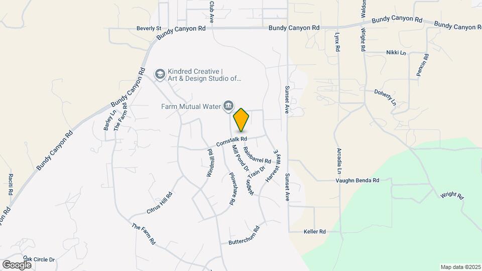 24730 Cornstalk Rd Map and Location Details