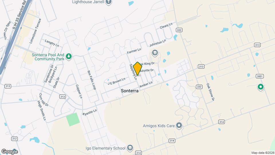 417 Sapphire Ln Mapa y Detalles de la Ubicación