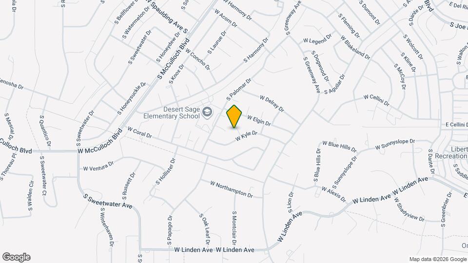 955 S Kyle Ln Map and Location Details