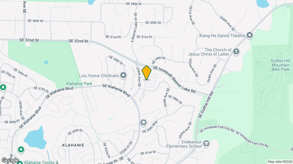 25715 SE 36th Pl Map and Location Details