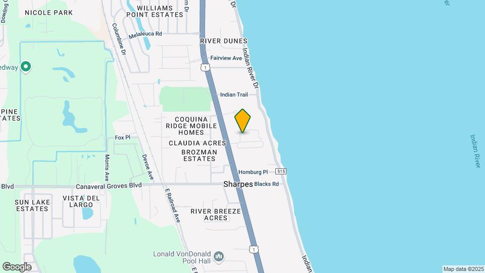 Tradewinds Mobile Estates Map and Location Details