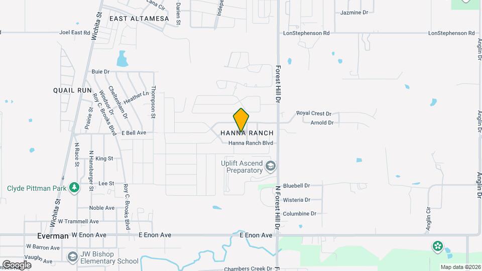 3148 Evangeline Rd Map and Location Details