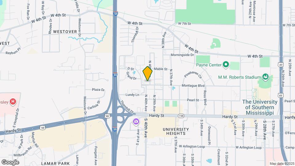 300 N 40th Ave Map and Location Details