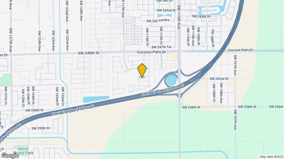 11453 SW 252nd Ter Map and Location Details