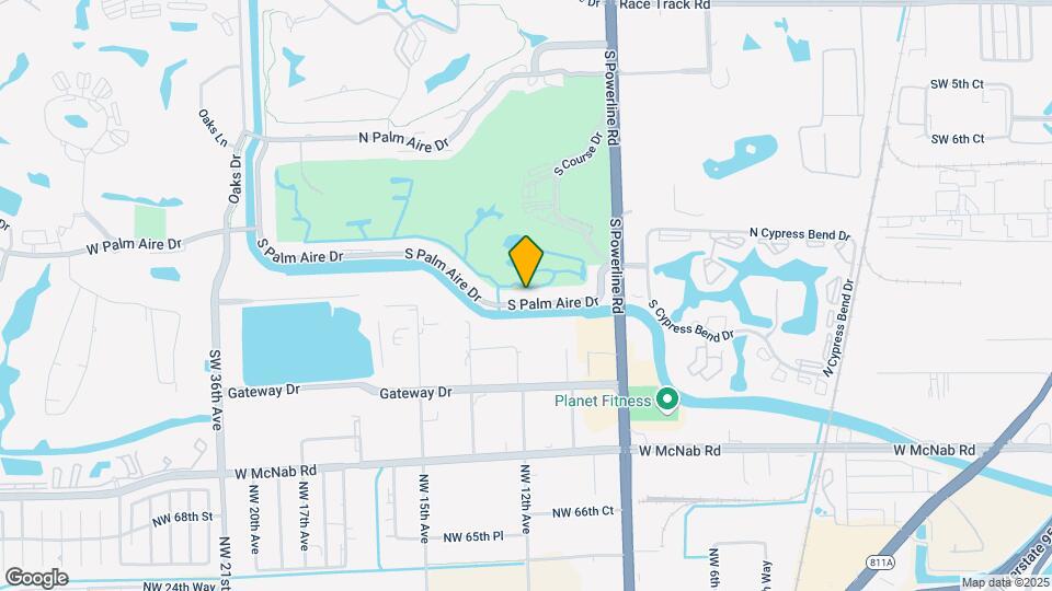 2701 S Palm Aire Dr Mapa y Detalles de la Ubicación