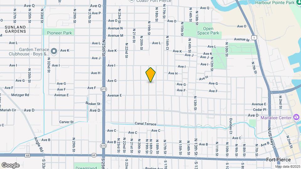 708 N 19th St Mapa y Detalles de la Ubicación