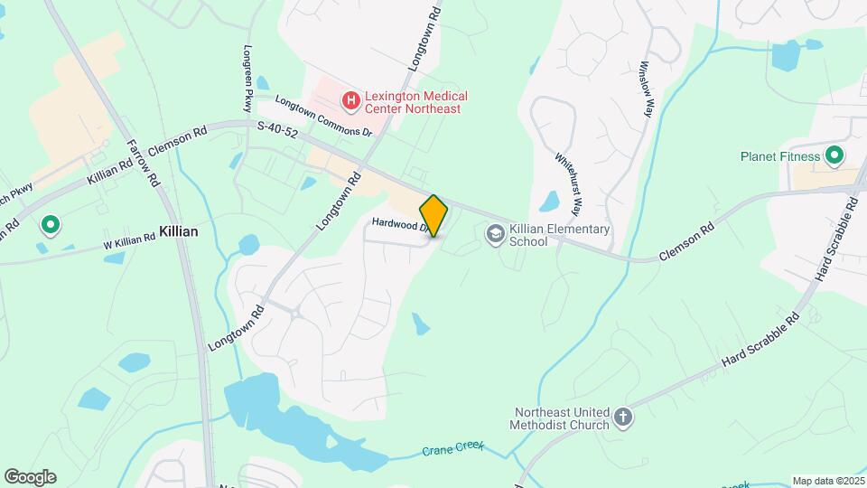 205 Killian Green Dr Map and Location Details