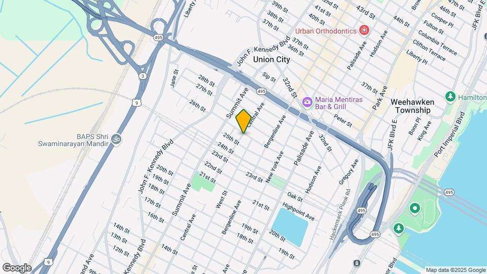 2512 Central Ave Mapa y Detalles de la Ubicación