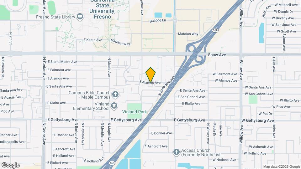 4732 E Alamos Ave, Unit 106 Map and Location Details