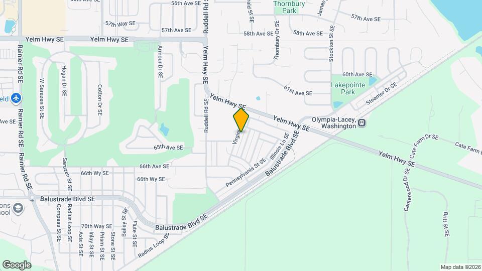 6512 Virginia St SE Mapa y Detalles de la Ubicación