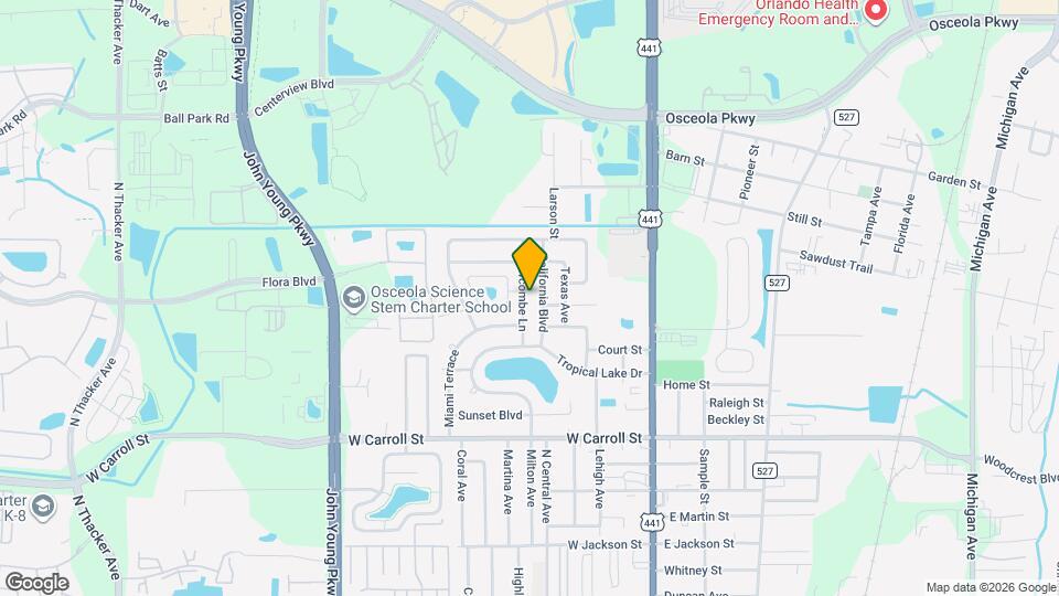 2817 Newcombe Ln Map and Location Details