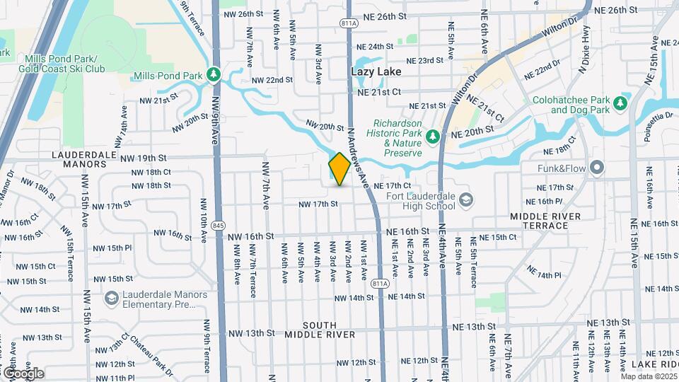 200-204 NW 17th Ct Map and Location Details