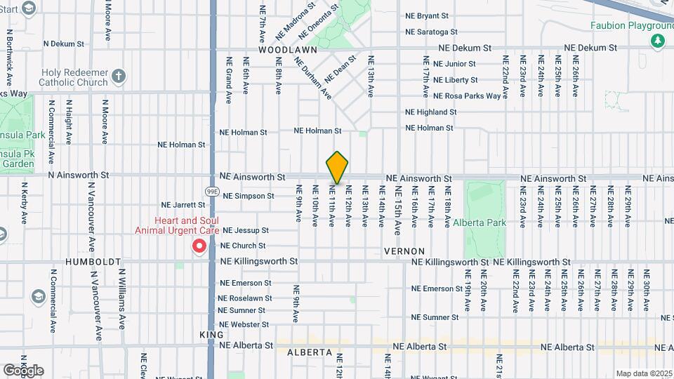 5924-5924 NE 11th Ave Map and Location Details