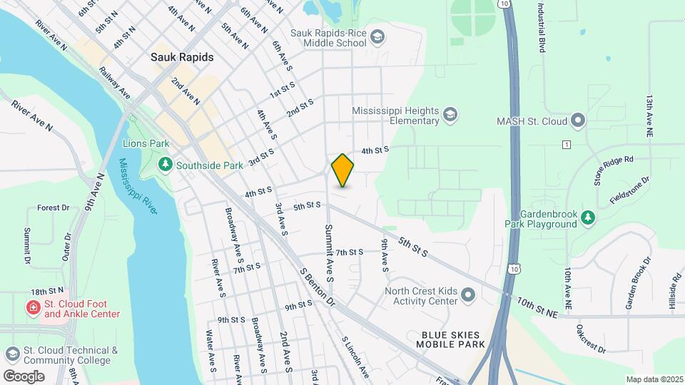 Summit Ave Apartments Mapa y Detalles de la Ubicación