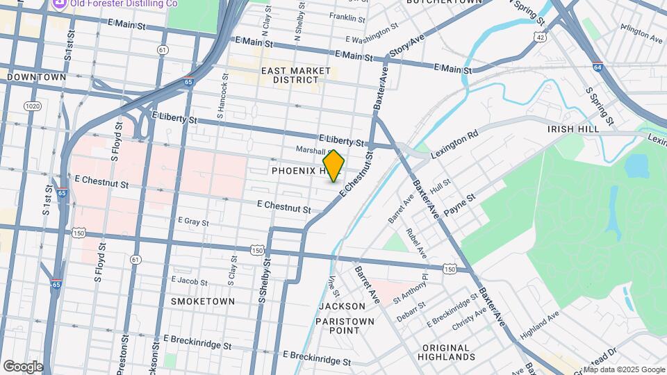 935 E Madison St Map and Location Details