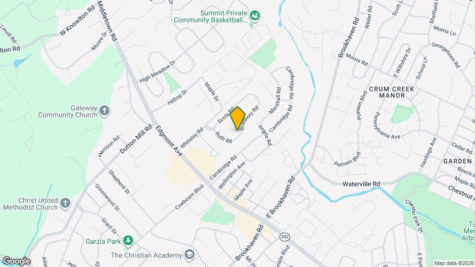 105 Bradbury Rd Map and Location Details