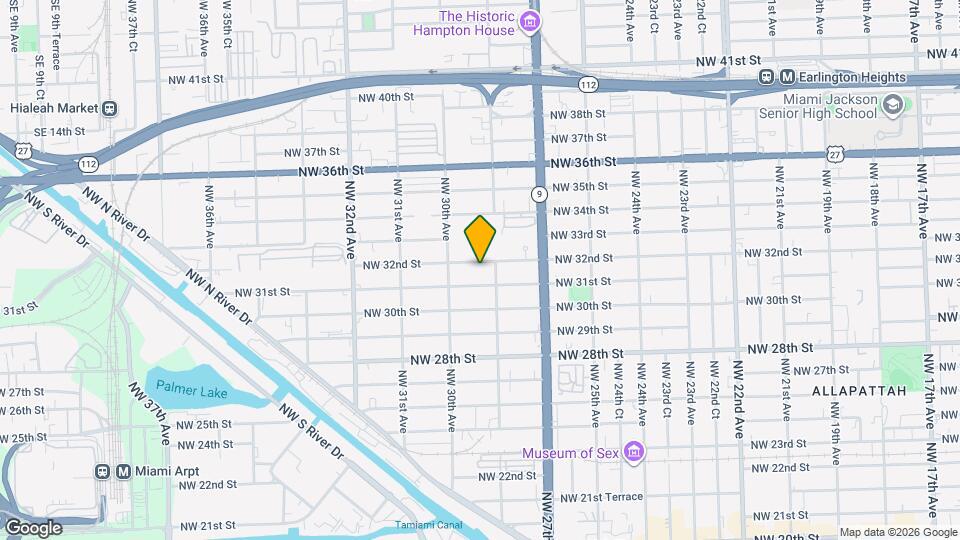 2930 NW 32nd St, Unit #4 Map and Location Details