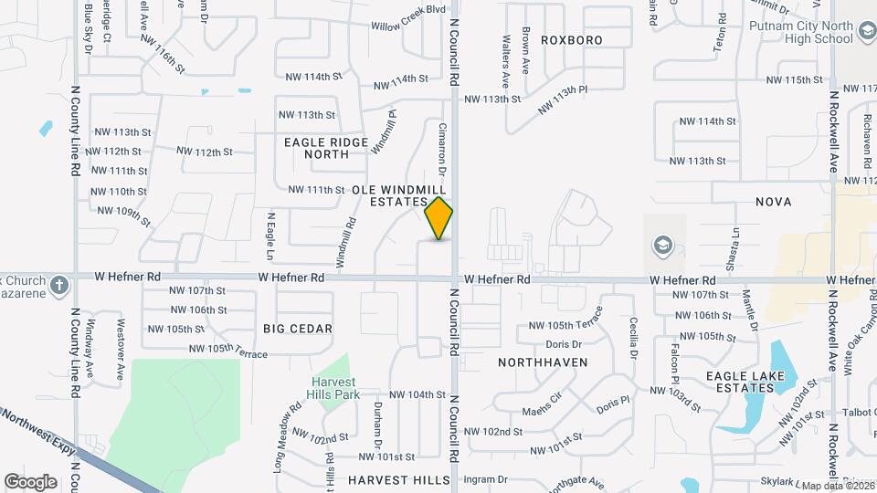 8016 NW 110th Dr Map and Location Details