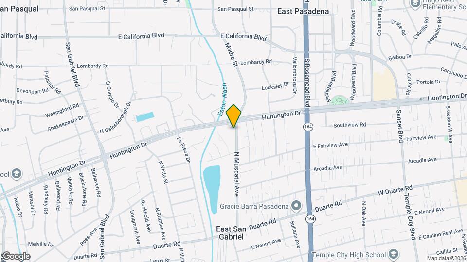 7151 N Muscatel Ave Map and Location Details