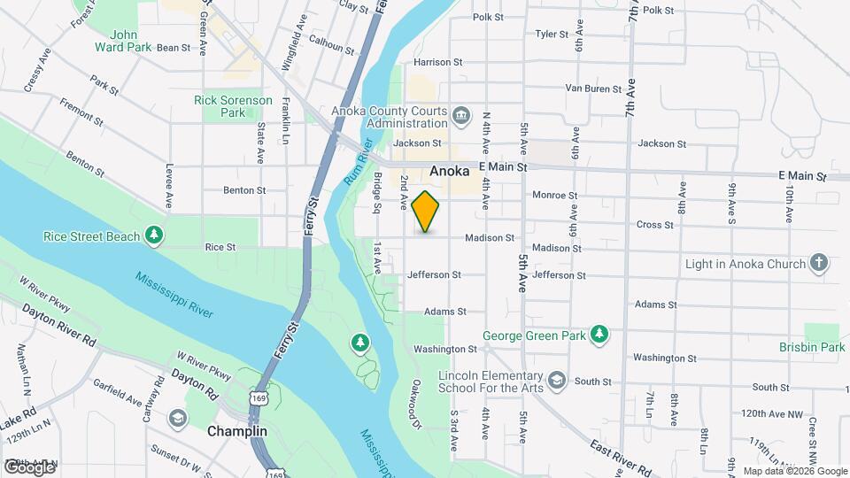 240 Madison St Map and Location Details