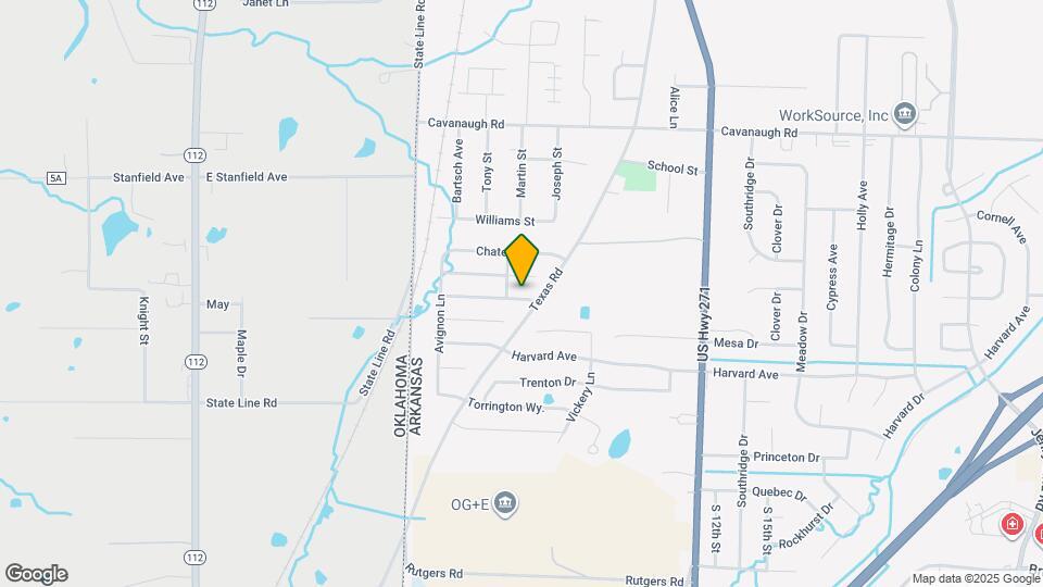 609 Apple Valley Dr Map and Location Details