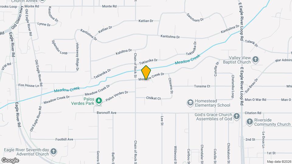 17634 Meadow Creek Dr Mapa y Detalles de la Ubicación