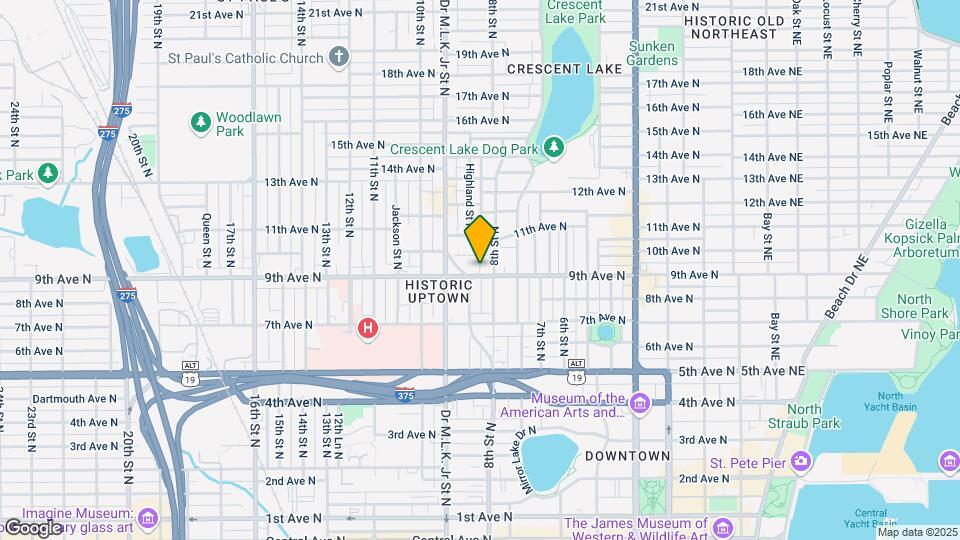 809 9th Ave N Map and Location Details