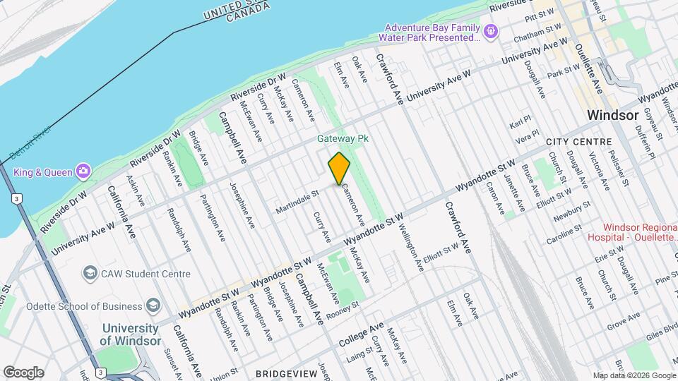 427 Cameron Ave Mapa y Detalles de la Ubicación