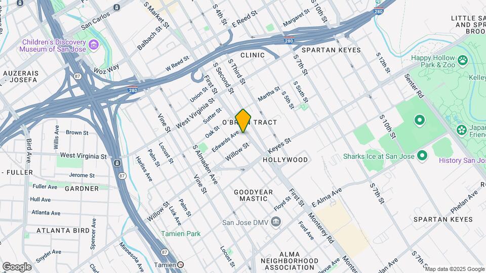Neo on First Mapa y Detalles de la Ubicación