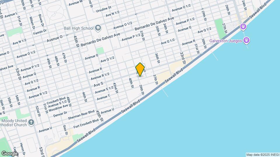 3828 Avenue S 1/2 Map and Location Details