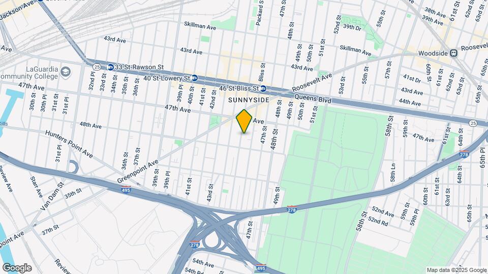 4737 45th St Map and Location Details