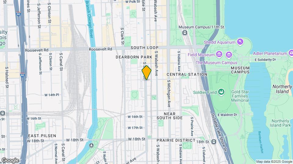 1405 S State St Map and Location Details