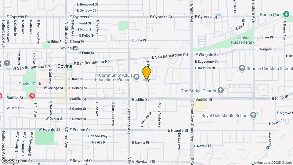 303 N Prospero Dr Map and Location Details