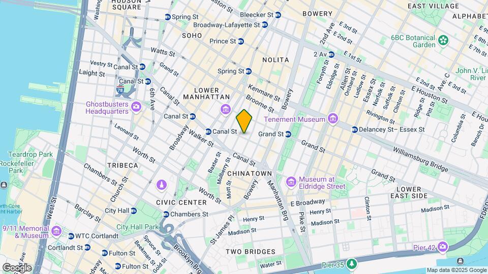 185 Hester St Map and Location Details