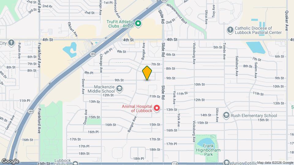 5219 9th St Map and Location Details