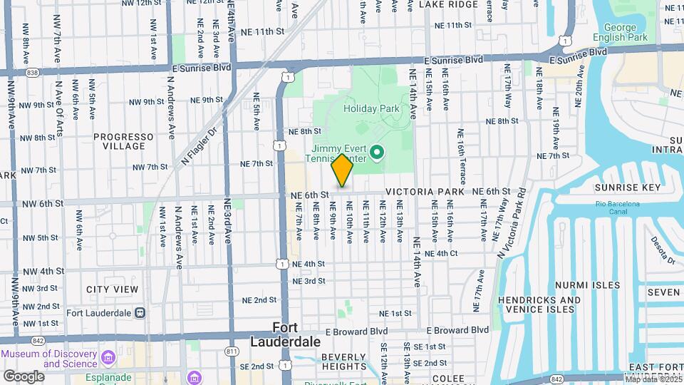 901 NE 6th St Map and Location Details