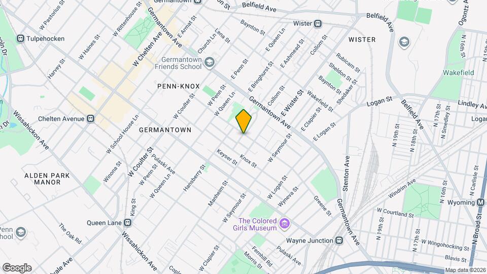 5122 Greene St Map and Location Details