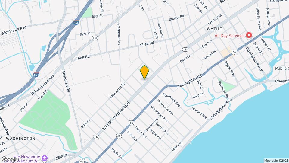 1211 Victoria Blvd Mapa y Detalles de la Ubicación