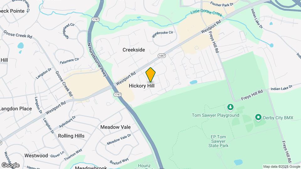 2901 Creekside Dr Map and Location Details