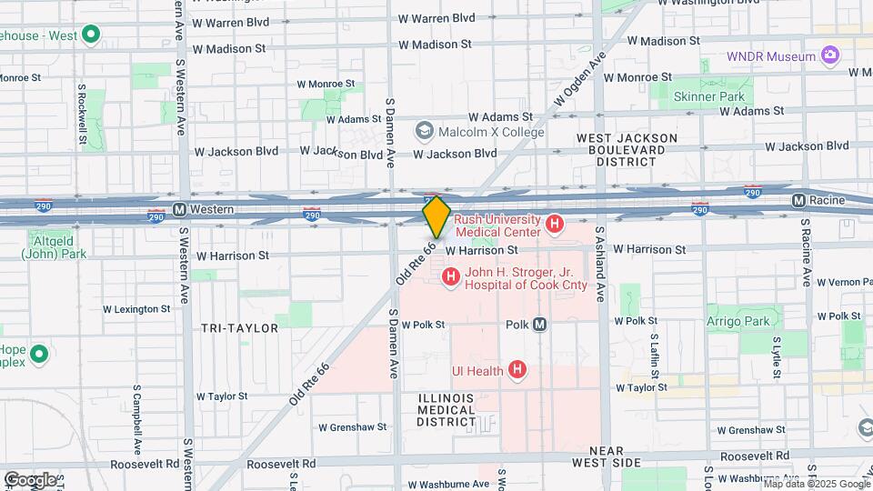 1923 W Ogden Ave Mapa y Detalles de la Ubicación