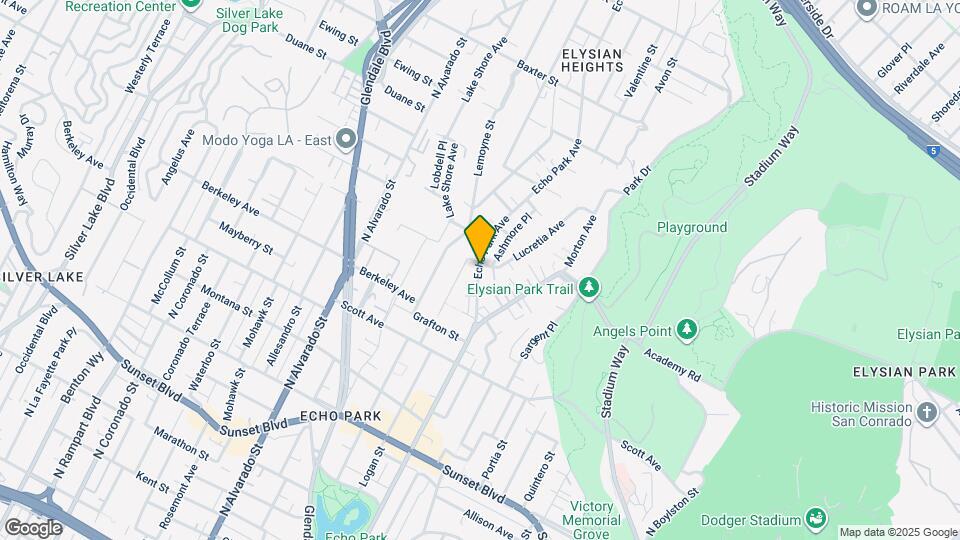 2226 1/4 Echo Park Ave Map and Location Details