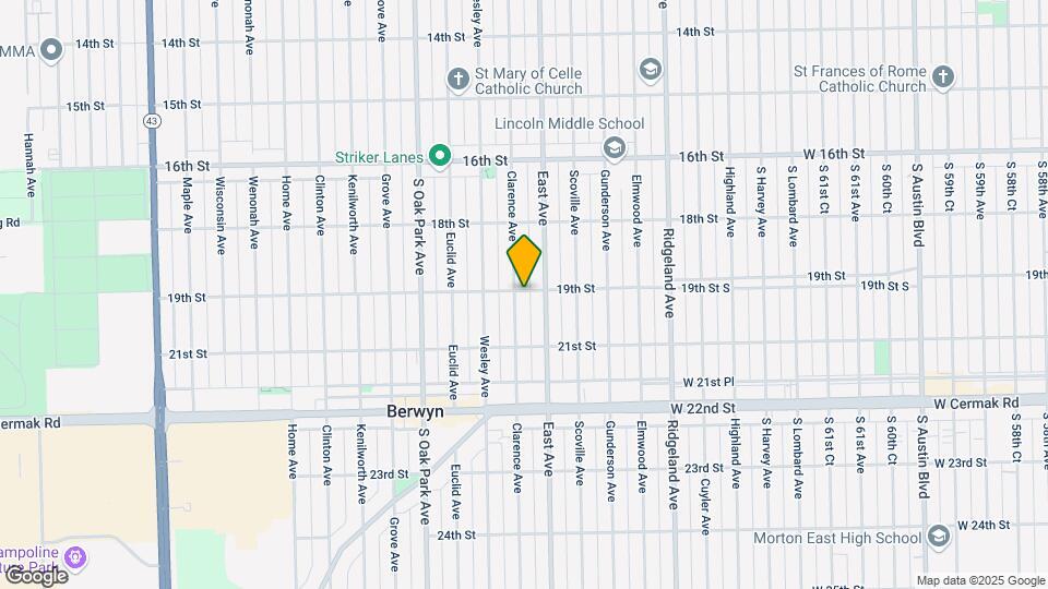6618 19th St Mapa y Detalles de la Ubicación