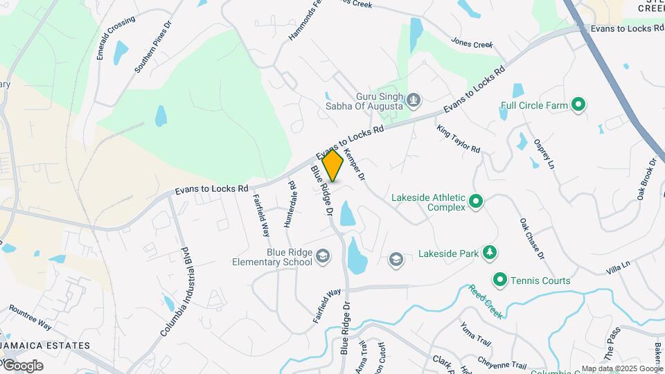 702 Lakeside Landing Ct Map and Location Details