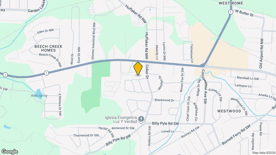 8 Greenleaf Dr SW Map and Location Details