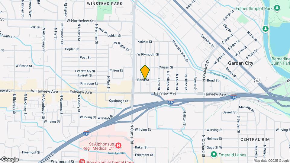 5613 Bond St Map and Location Details