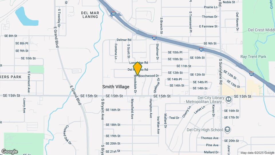1400 Brookdale Dr Map and Location Details