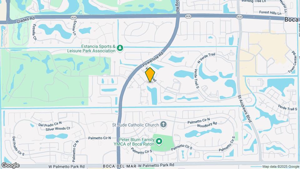 6740 Lago Vista Terrace Map and Location Details
